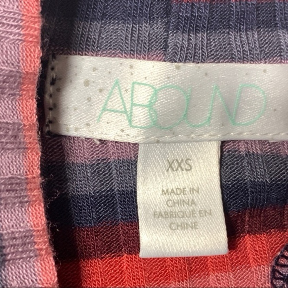 Abound Striped Mock Neck Sleeveless Bodysuit - Picture 8 of 10